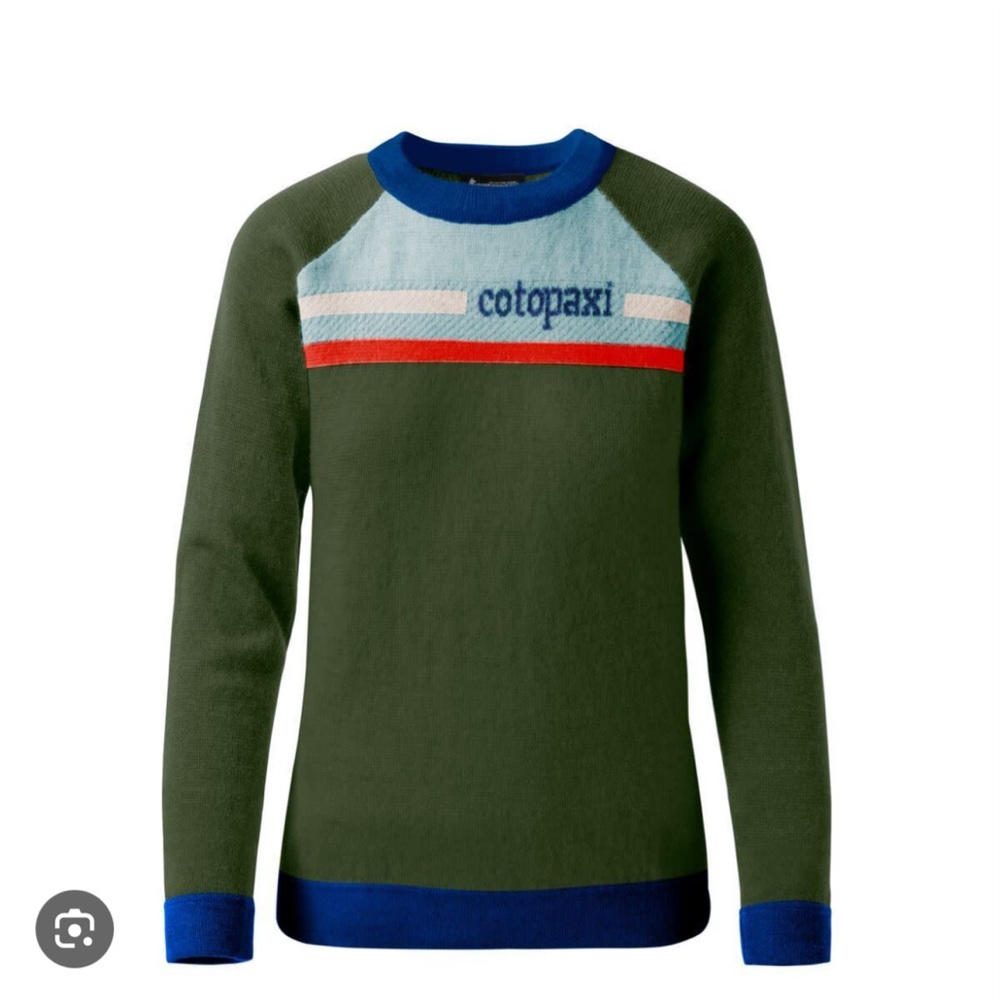 Cotopaxi Women’s Green Libre Sweater